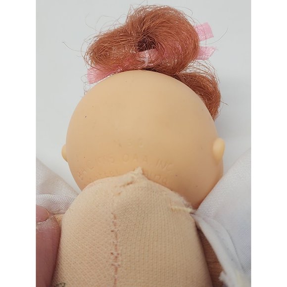 Vintage 1995 Cabbage Patch Babies Mini Dolls With Beautiful Dresses - Picture 9 of 10